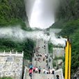 There are 999 Steps that Lead up to Tianmen Cave